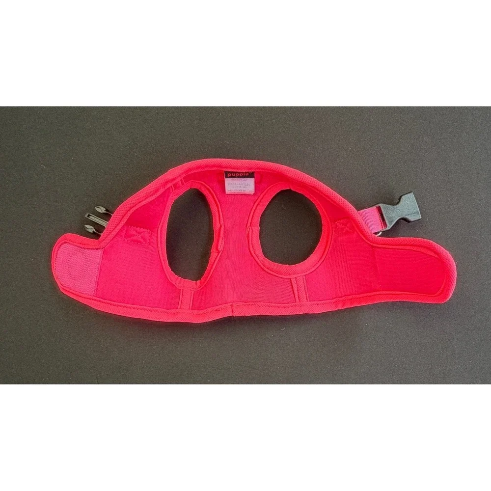 Puppia Neon Vest Dog Harness Small Pink Air Mesh‎ Step In PAPA-AH1325 Pet Vest